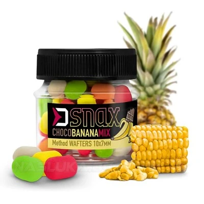 Балансирани дъмбели Delphin D Snax Method Wafters 10х7мм - Ananas Corn Mix