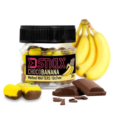 Балансирани дъмбели Delphin D Snax Method Wafters - ChocoBanana