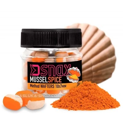 Балансирани дъмбели Delphin D Snax Method Wafters - MusselSpice