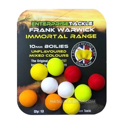 Плаващи изкуствени топчета за шаран Enterprise Immortal Range 10mm Boilies - Mixed Colours