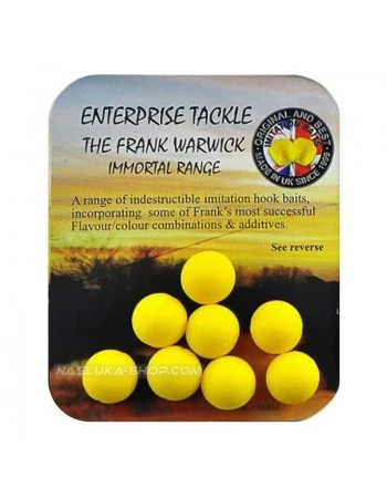 Плаващи изкуствени топчета за шаран Enterprise Immortal Range 10mm Boilies - Pineapple/N-Butyric Acid