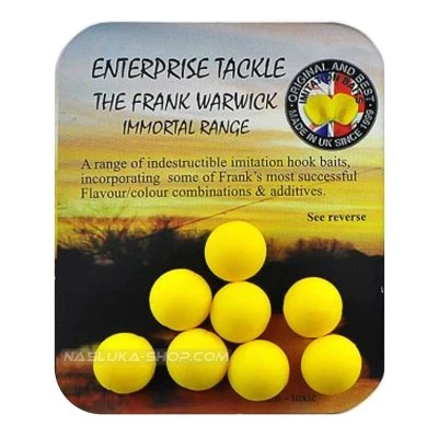 Плаващи изкуствени топчета за шаран Enterprise Immortal Range 10mm Boilies - Pineapple/N-Butyric Acid