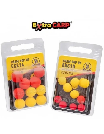 Плаващи топчета Extra Carp Foam Pop-Up - Color Mix