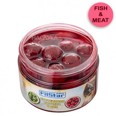 Протеинови топчета в ДИП Filstar - Fish & Meat