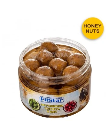 Протеинови топчета в ДИП Filstar - Honey Nuts