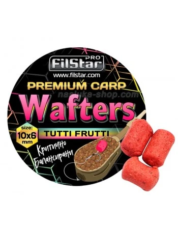 Балансирани дъмбели за фидер FilStar Premium Carp Wafters - Tutti Frutti