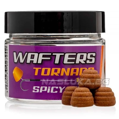Дъмбели с неутрална плаваемост Madix Tornado Wafters 12мм - Spicy-Fish