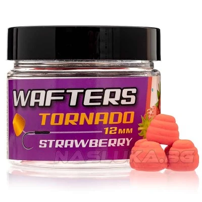 Дъмбели с неутрална плаваемост Madix Tornado Wafters 12мм - Strawberry