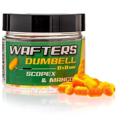 Балансирани дъмбели Madix Wafters Dumbell 6x8мм - Scopex-Mango