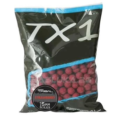 Протеинови топчета Shimano Tribal TX1 - Strawberry