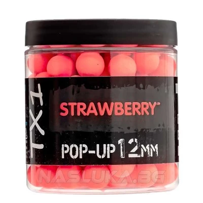 Поп-ъп топчета Shimano TX1 Fluo Pop-Up - Strawberry