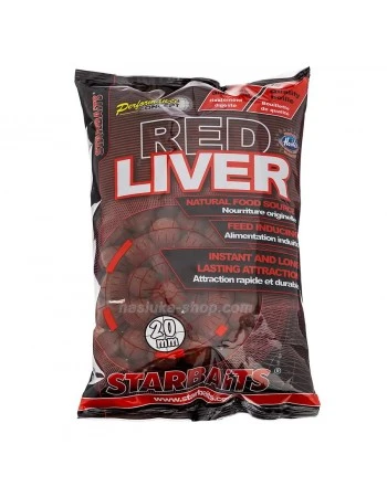 Протеинови топчета Starbaits Red Liver - Робин ред и Дроб