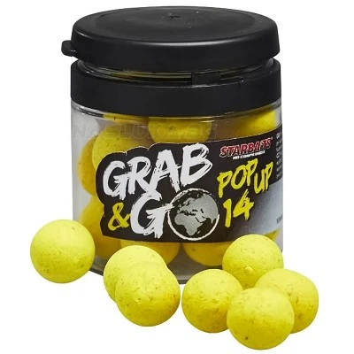 Плаващи топчета Starbaits Grab&Go Pop-Up 14мм - Banana Cream