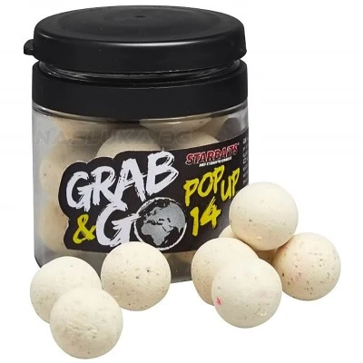 Плаващи топчета Starbaits Grab&Go Pop-Up 14мм - Mega Fish