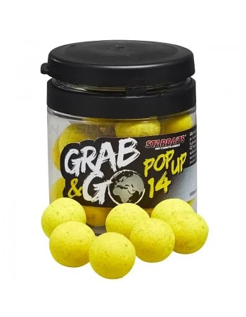 Плаващи топчета Starbaits Grab&Go Pop-Up 14мм - Scopex