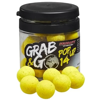Плаващи топчета Starbaits Grab&Go Pop-Up 14мм - Scopex