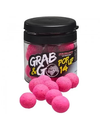 Плаващи топчета Starbaits Grab&Go Pop-Up 14мм - Spice