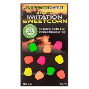Изкуствена царевица Enterprise Popup Imitation Sweetcorn, Fluo Mix Изкуствена царевица Enterprise Popup Imitation Sweetcorn, Fluo Mix
