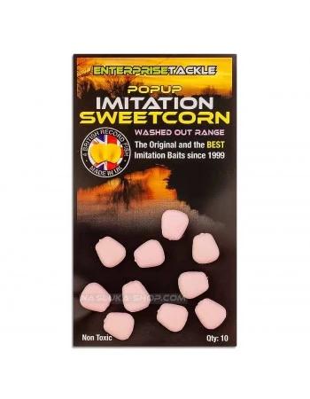 Изкуствена царевица Enterprise Popup Imitation Sweetcorn - Washed Out Range - Pink