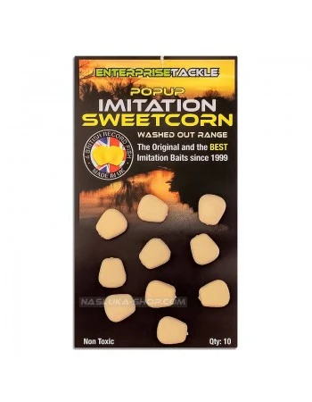 Изкуствена царевица Enterprise Popup Imitation Sweetcorn - Washed Out Range - White