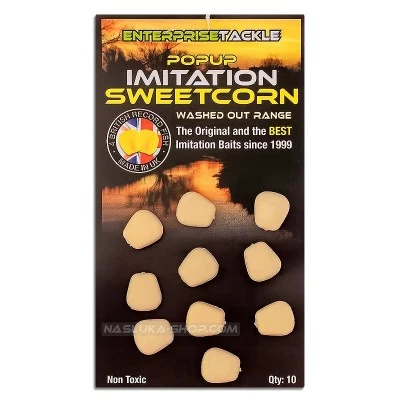Изкуствена царевица Enterprise Popup Imitation Sweetcorn - Washed Out Range - White