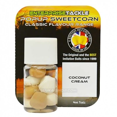 Sweetcorn Coconut Cream Изкуствена царевица в дип Enterprise Popup Sweetcorn - Coconut Cream