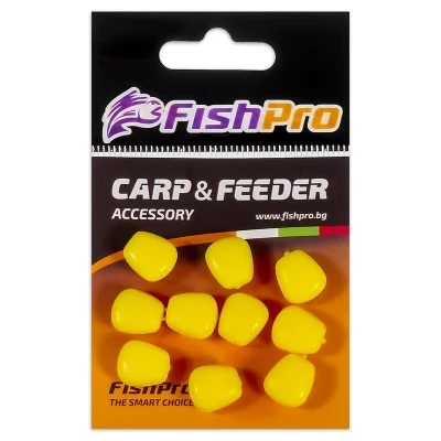 Плаваща силиконова царевица FishPro Real Corn