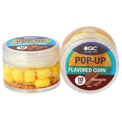 Плаваща изкуствена царевица в дип Golden Catch Pop-up Flavoured Corn 10мм - Chocolate
