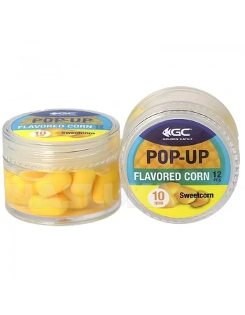 Плаваща изкуствена царевица в дип Golden Catch Pop-up Flavoured Corn 8мм - Sweetcorn
