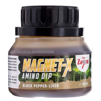 Дип Carp Zoom Magnet X Amino Dip - Black Pepper-Liver