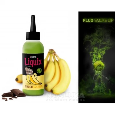 Дип-атрактор Delphin LiquiX Fluo Smoke Dip, Choco Banana