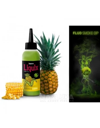 Дип-атрактор Delphin LiquiX Fluo Smoke Dip, Ananas-Corn