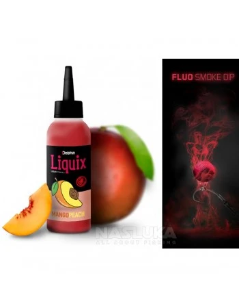 Дип-атрактор Delphin LiquiX Fluo Smoke Dip, Mango-Peach