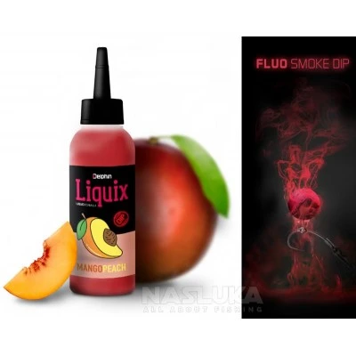 Дип-атрактор Delphin LiquiX Fluo Smoke Dip, Mango-Peach