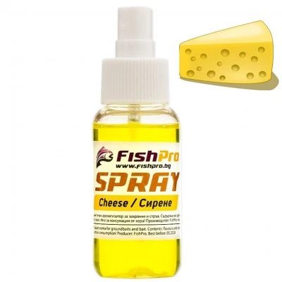 Ароматизатор спрей за захранка и стръв FishPro Cheese - Сирене