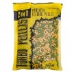 Пелети Carp Zoom Turbo Pellets 2in1 - Pineapple-Banana / Ананас-Банан
