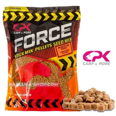 Пелети за фидер CPK Force Stick Mix CSL Betain 4мм - Царевица