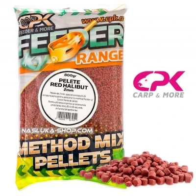Микропелети за фидер CPK Method Mix Pellets 2мм - Red Halibut