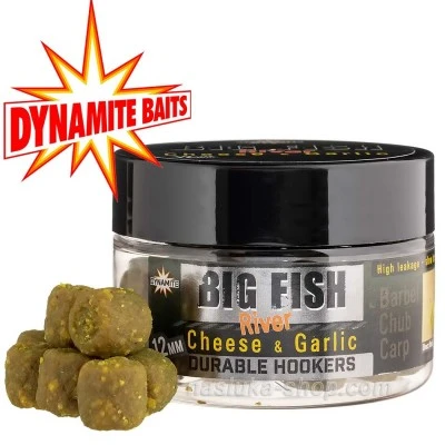 Пелети за кука Dynamite Baits Big Fish River - Cheese & Garlic