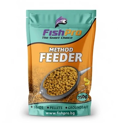 Пелети за фидер 2мм FishPro Method Sweet Corn