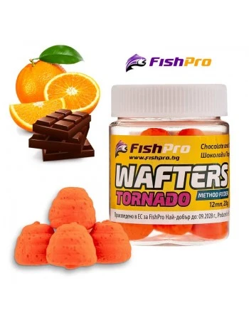 Балансирани дъмбели FishPro Wafters Tornado - Шоколад и Портокал