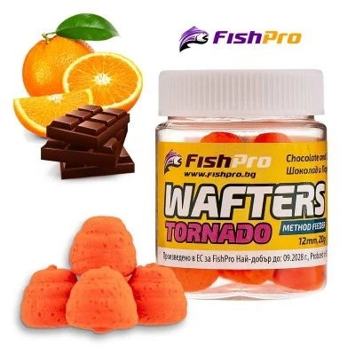 Балансирани дъмбели FishPro Wafters Tornado - Шоколад и Портокал