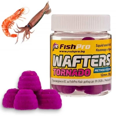 Балансирани дъмбели FishPro Wafters Tornado - Калмар и Крил