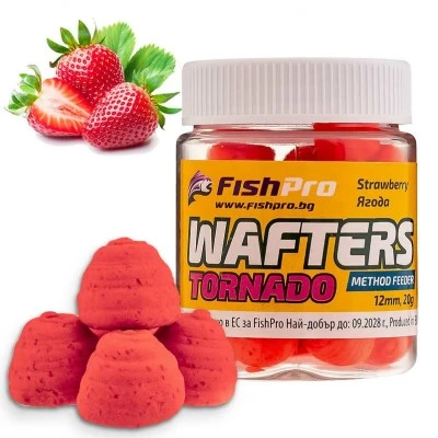 Балансирани дъмбели FishPro Wafters Tornado - Ягода