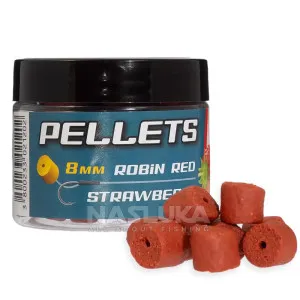 Разпробити пелети Madix Pellets 8 мм, Robin Red & Strawberry Разпробити пелети Madix Pellets 8 мм, Robin Red & Strawberry