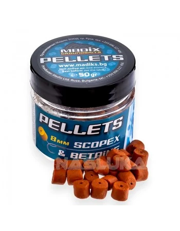 Разпробити пелети Madix Pellets 8мм - Scopex & Betaine