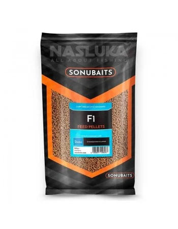 Пелети за фидер Sonubaits Feed Pellets 2мм, 900г, F1