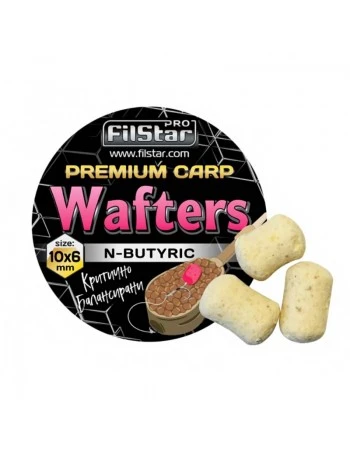 Балансирани дъмбели за фидер FilStar Premium Carp Wafters - N-Butyric