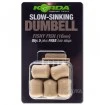 Ароматизирани дъмбели Korda Slow-Sinking Dumbell - Fishy Fish