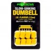Ароматизирани дъмбели Korda Slow-Sinking Dumbell - I.B. Flavour